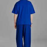 WUV Logo-T-Shirt Royal Blue